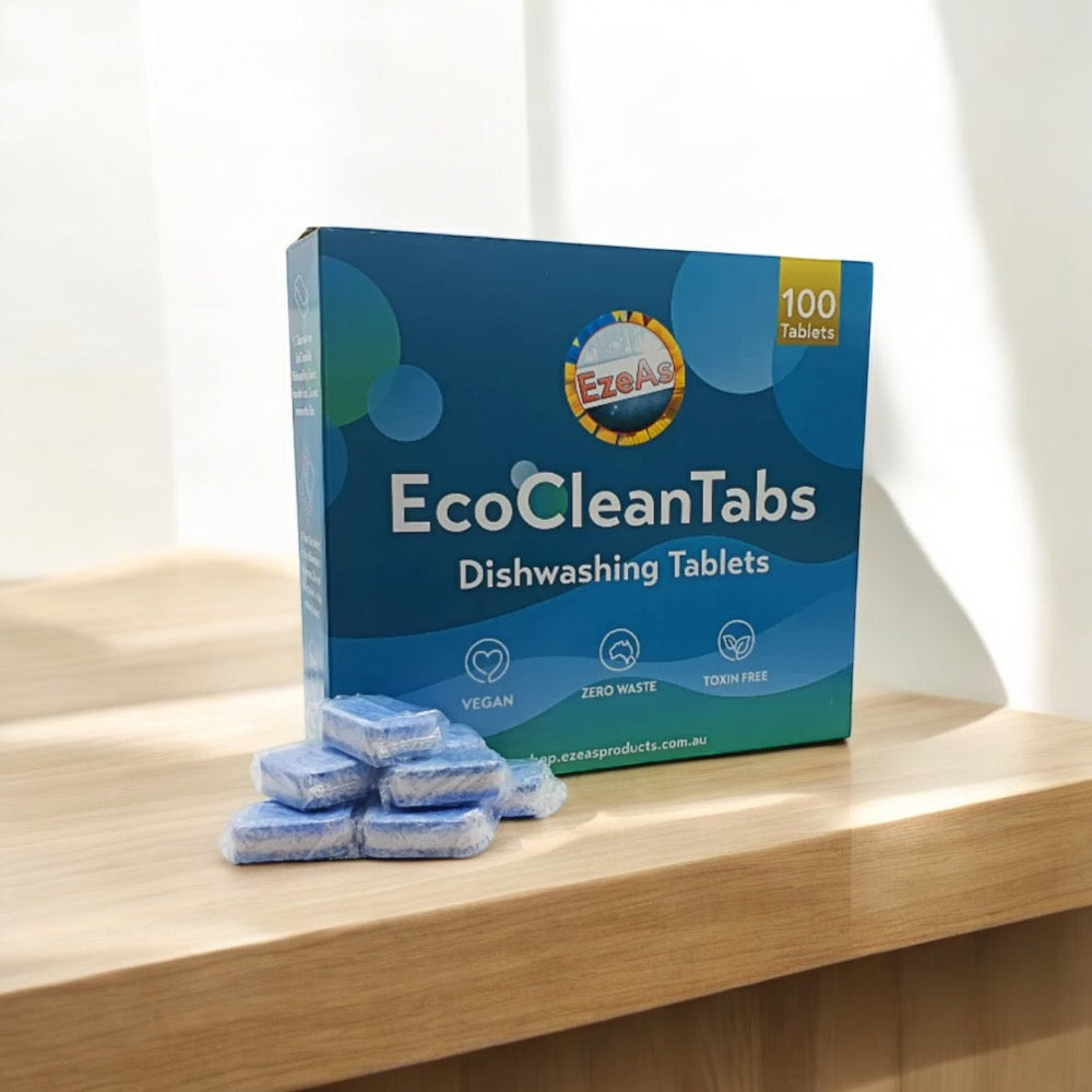 EcoClean Home Cleaning Bundle - Laundry Detergent Sheets & Dishwashing Tablets