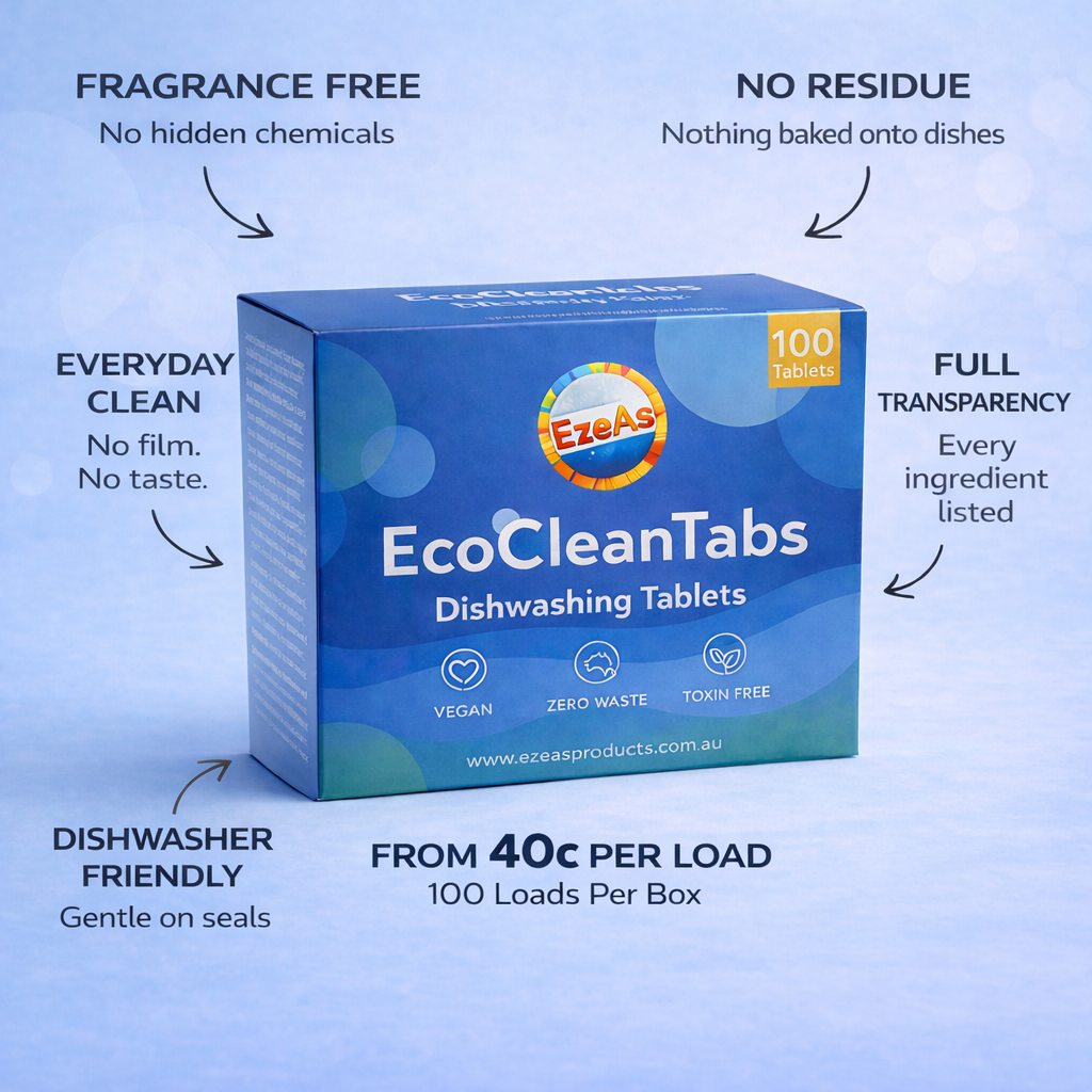 EzeAs EcoClean Dishwashing Tablets